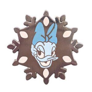 Daisy Duck Disney Pin: Snowflake
